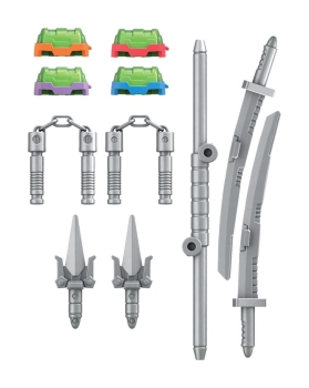 The Trans Formers (Transformers x Teenage Mutant Ninja Turtles) Actionfigur "Party Wallop" 18 cm